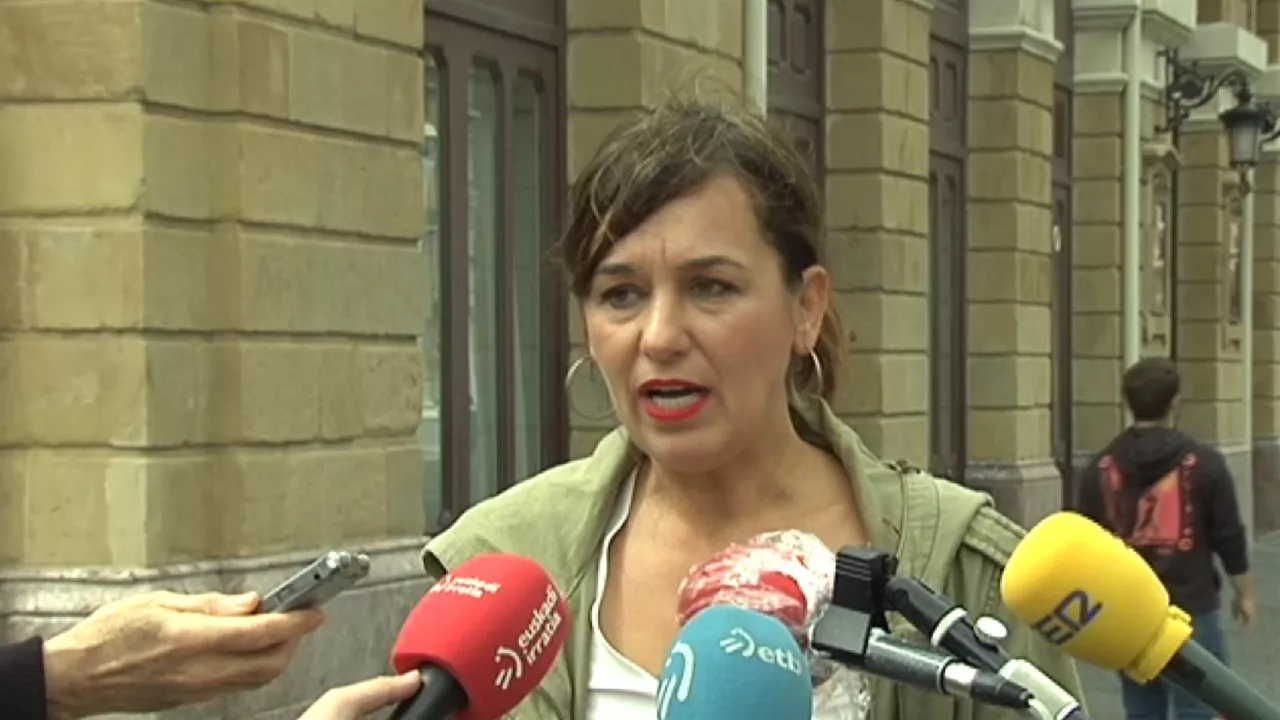 Jasone Agirre, en su comparecencia