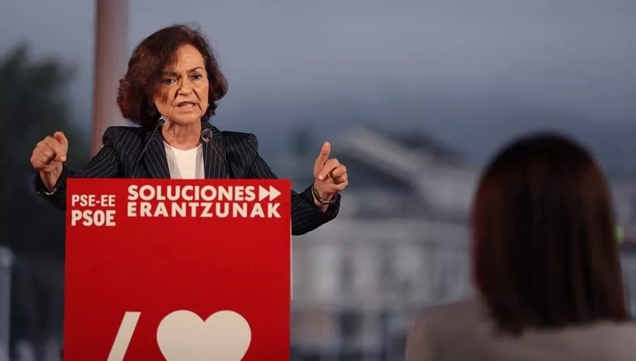 Carmen Calvo. Foto: EFE
