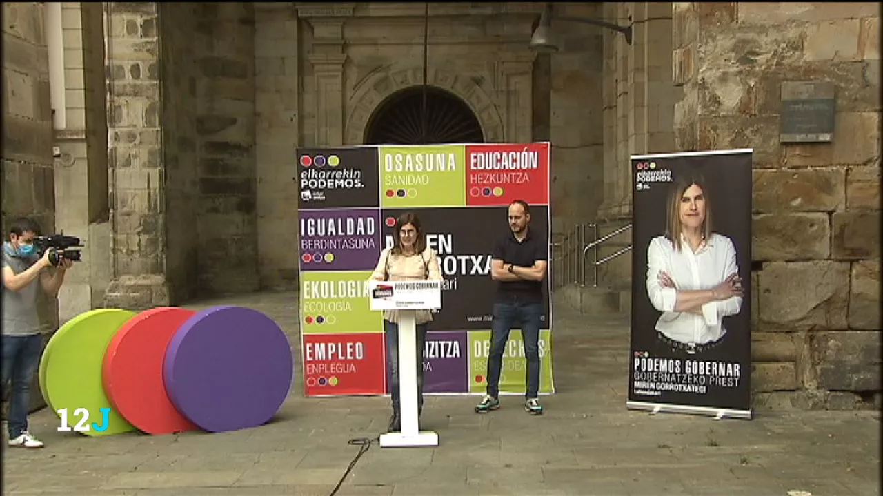Miren Gorrotxategi e Iñigo Martinez.