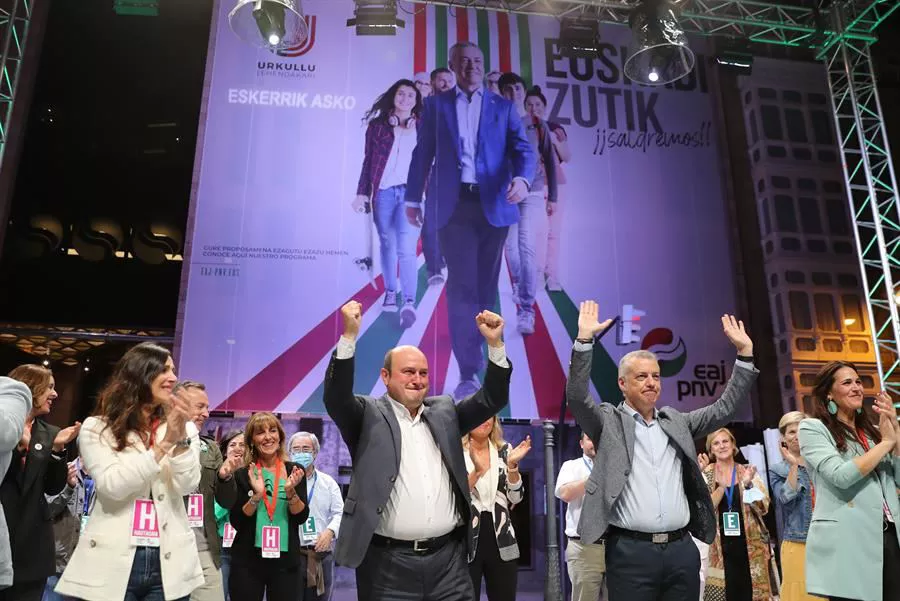 EAJ PNV NOCHE ELECTORAL HAUTESKUNDE GAUA EFE