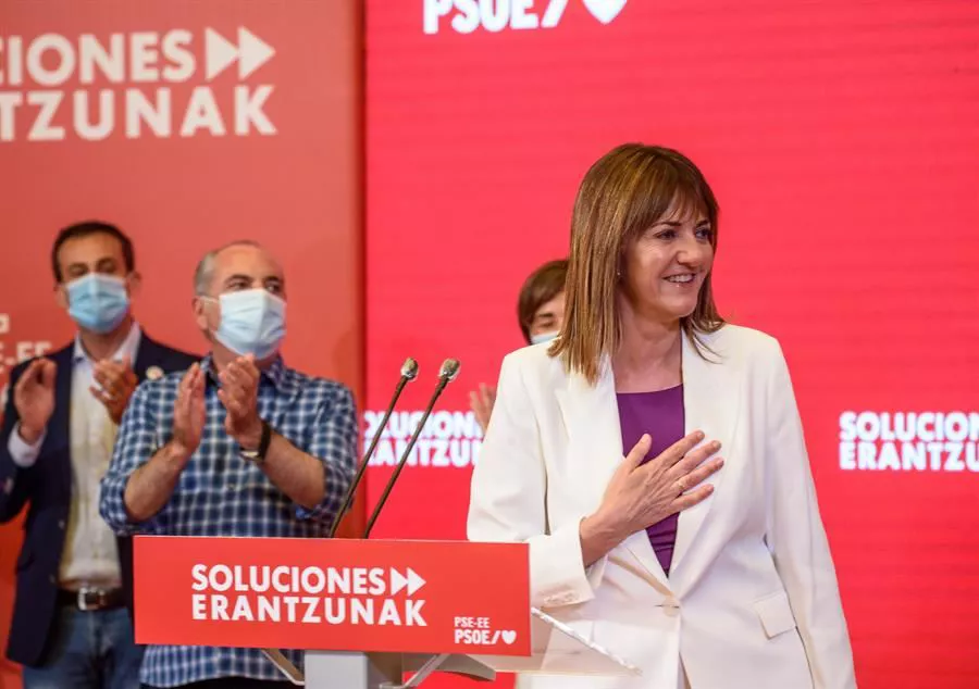 Idoia Mendia. Foto: EFE.