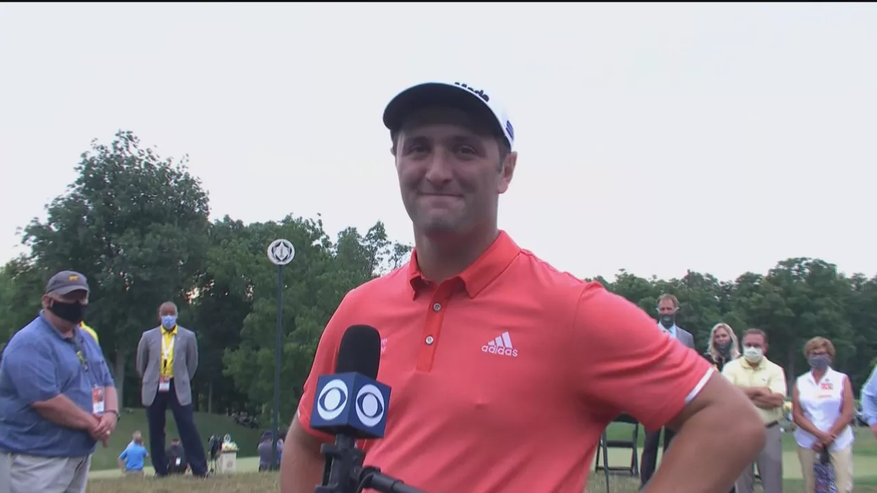 Jon Rahm. Imagen cogida del vídeo