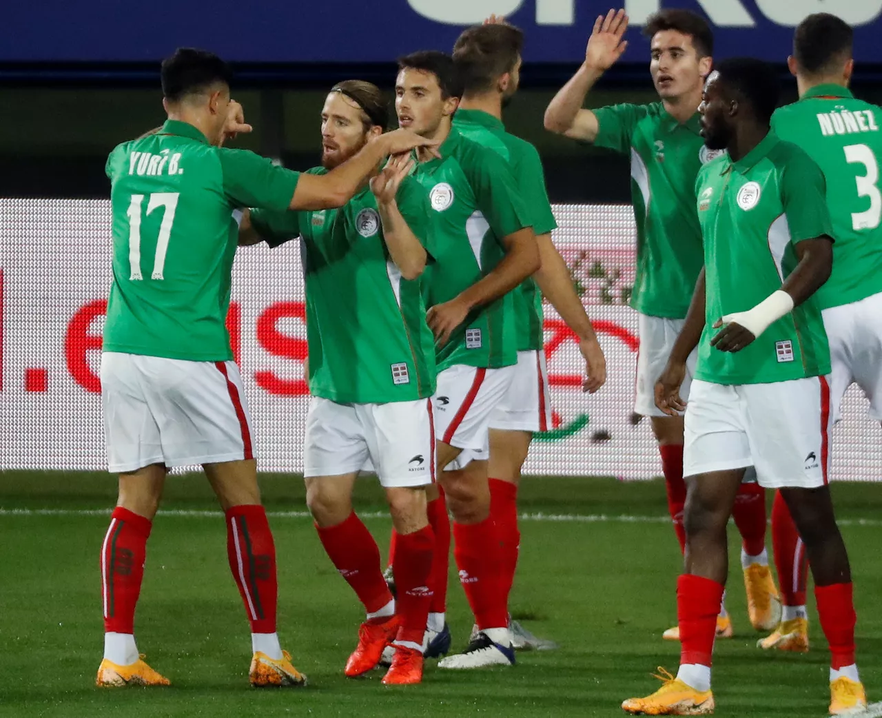 Euskal Selekzioaren azken neurketako partidako irudia