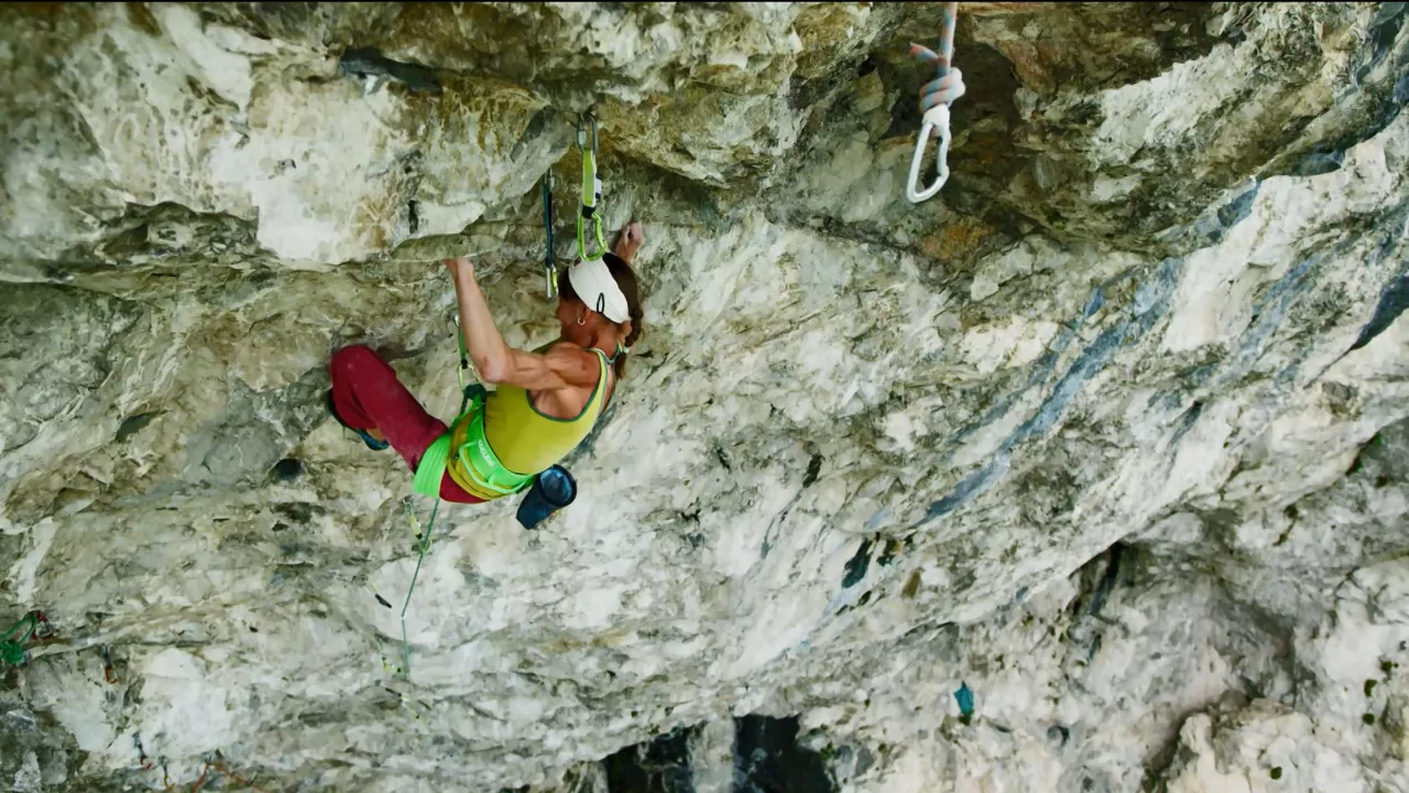 Angela Eiter eskalatzailea. (EITB Media)