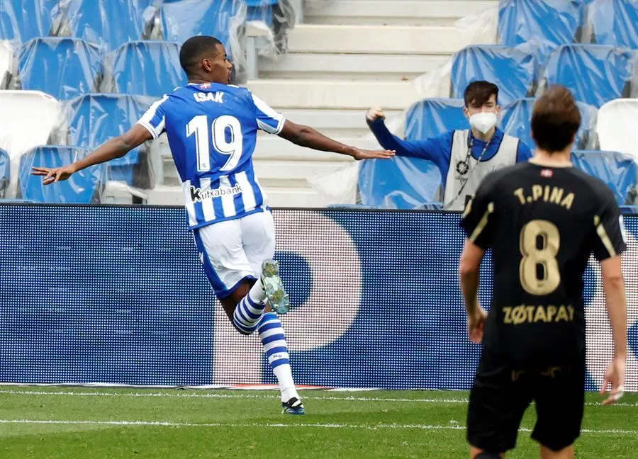 Real Sociedad Alavés gol Isak Pina