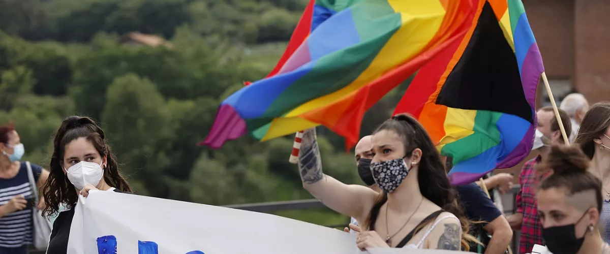 basauri manifestazioa eraso homofobia efe