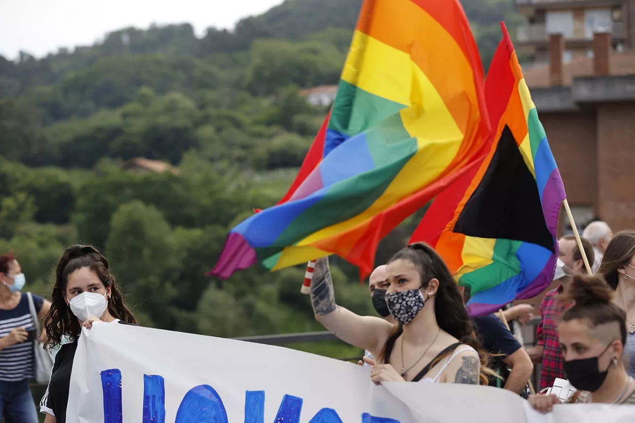 basauri manifestazioa eraso homofobia efe