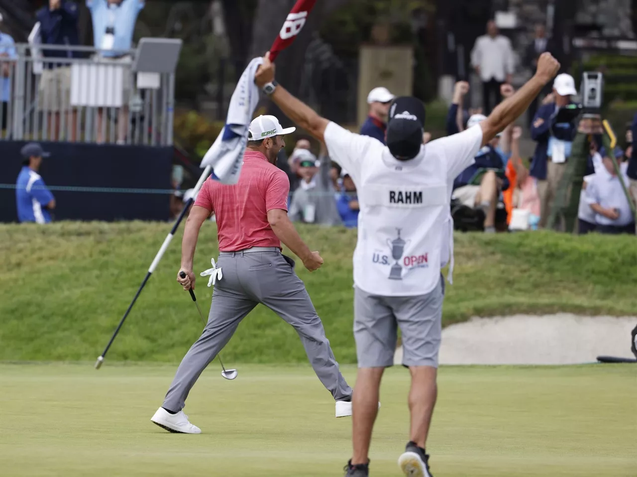 La alegría de su caddie
