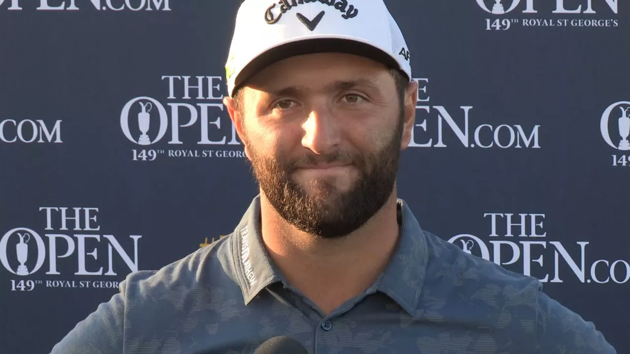 Jon Rahm, remonta 62 posiciones en el British Open tras la segunda jornada