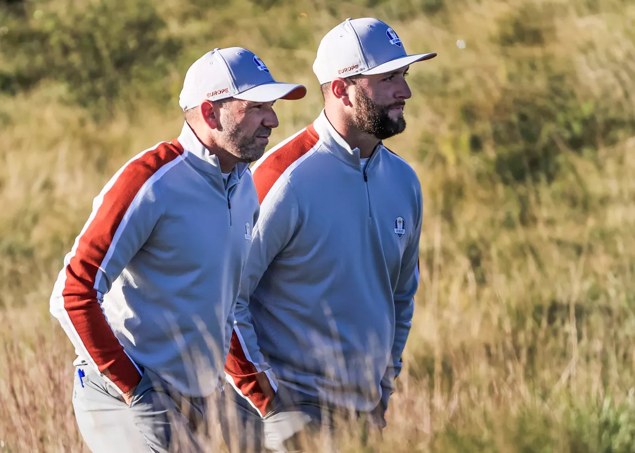 JON RAHM Y SERGIO GARCIA RYDER CUP GOLF