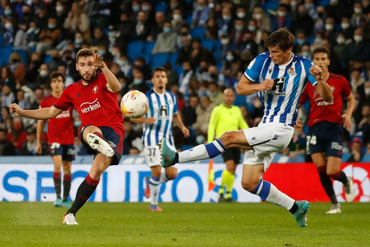 REAL SOCIEDAD OSASUNA DERBI LE NORMAND NACHO VIDAL