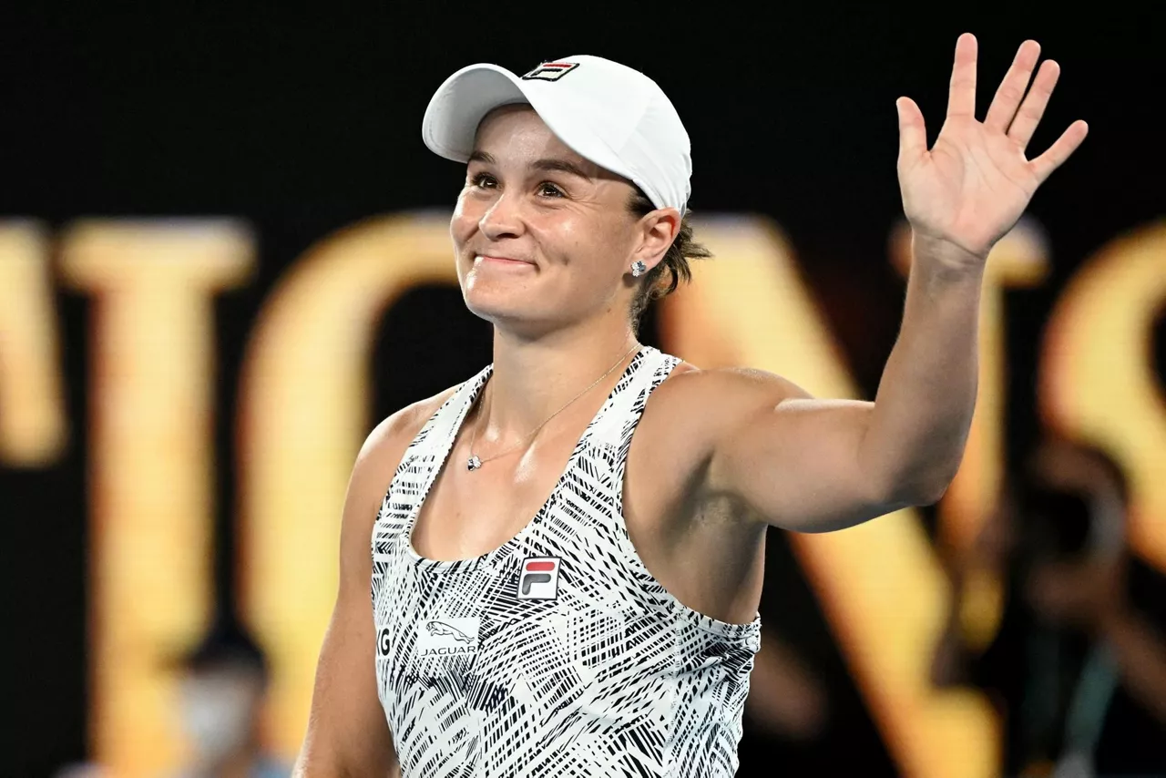 La tenista Ash Barty se retira siendo número uno del mundo. Foto: EFE.