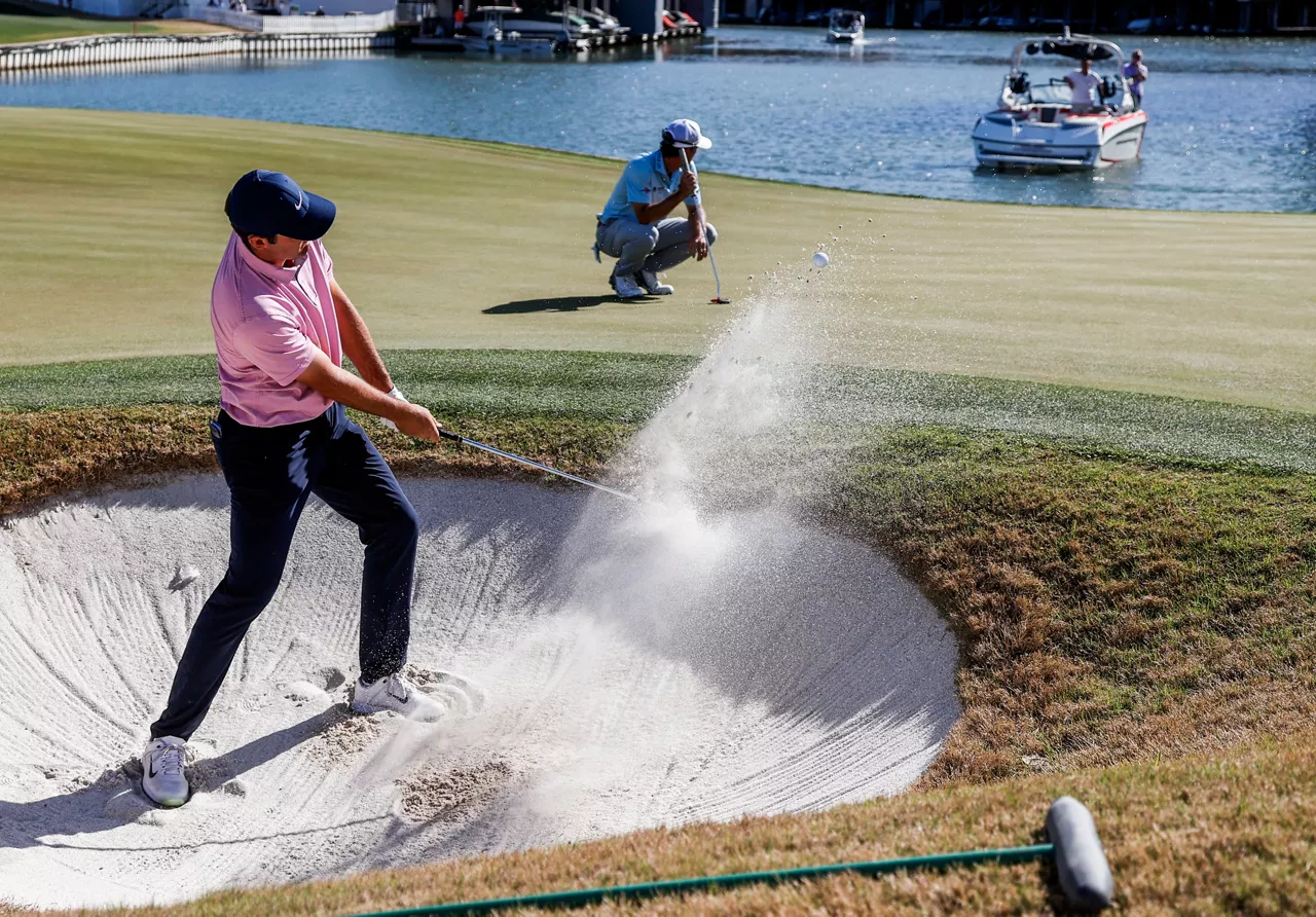 El estadounidense Scottie Scheffler. Foto: EFE
