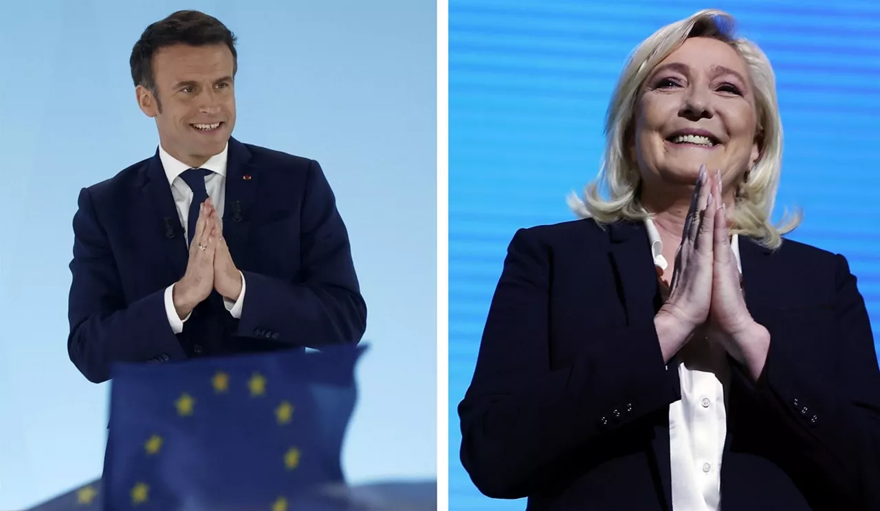 emmanuel macron marie le pen