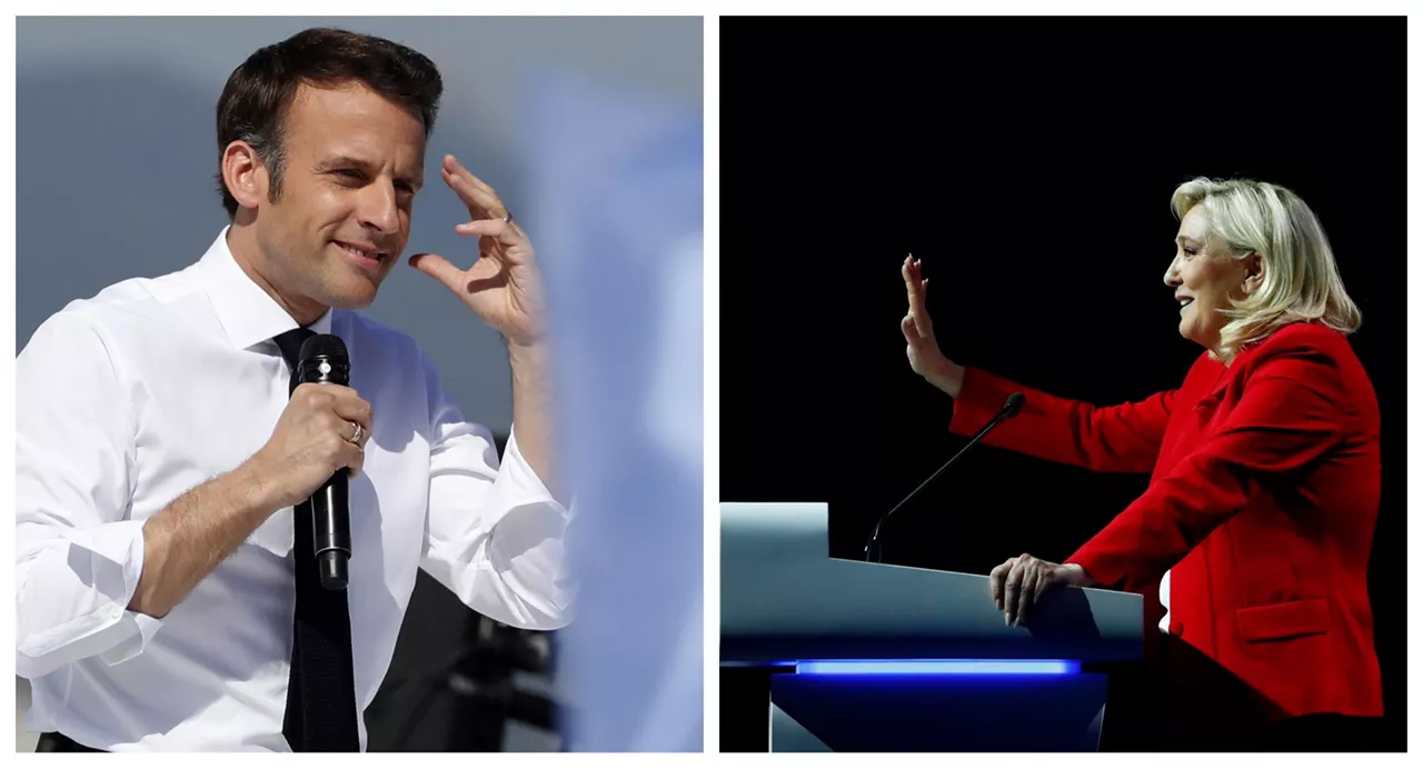 emmanuel macron marine le pen