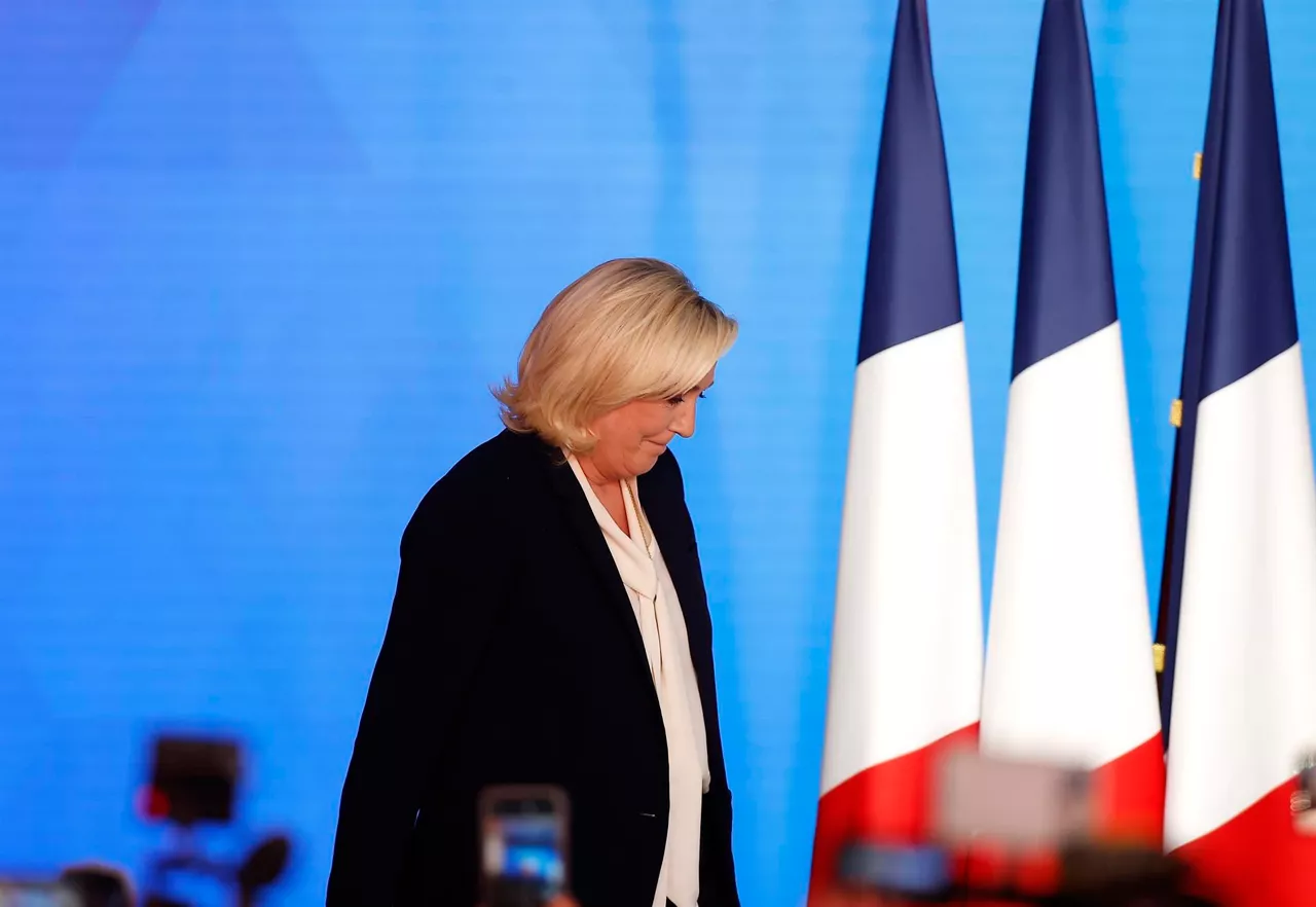 Marine Le Pen hauteskundeak Frantzia EFE