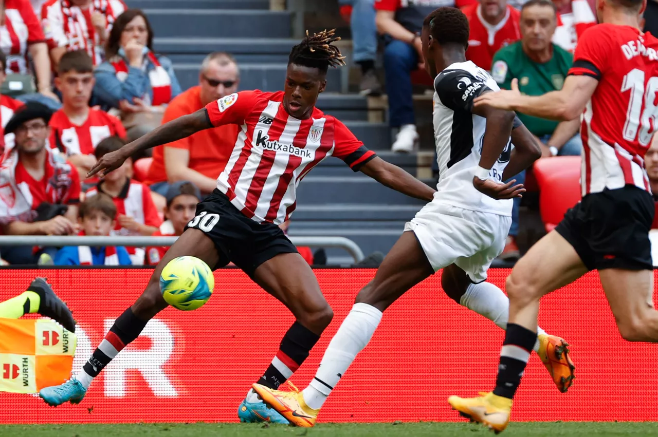 Athletic vs Valencia Nico Williams