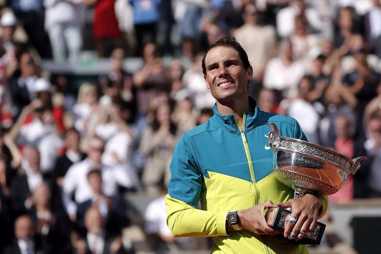 Nadal, 2022ko Roland Garroseko irabazlea. Argazkia: EFE