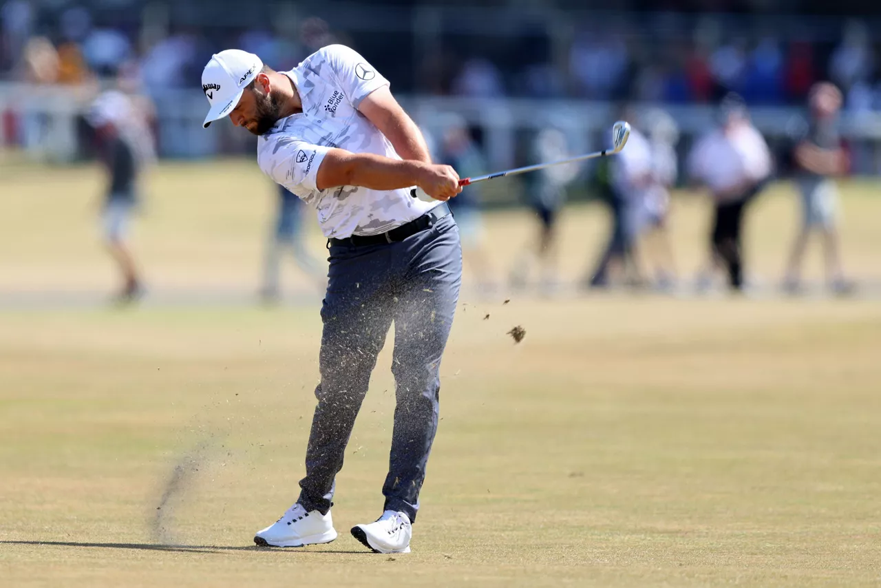 Jon Rahm, Erresuma Batuko Irekian lehian. Argazkia: EFE