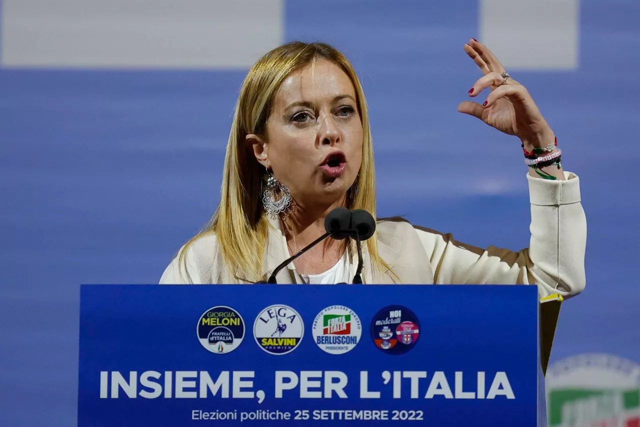 giorgia meloni italia