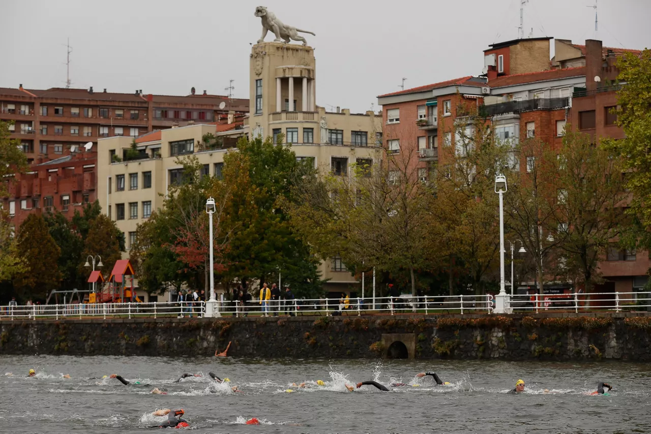 2022ko Bilbao Triathloneko artxiboko irudi bat. Argazkia: EFE.