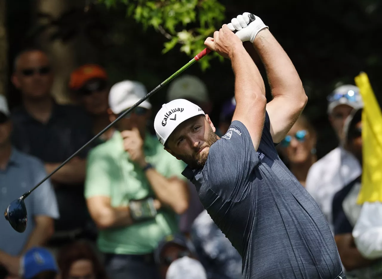 Jon rahm, durante la primera jornada del Másters de Augusta