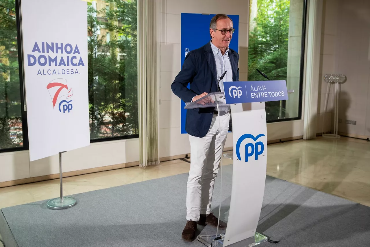 alfonso alonso pp hauteskunde kanpaina campaña electoral efe
