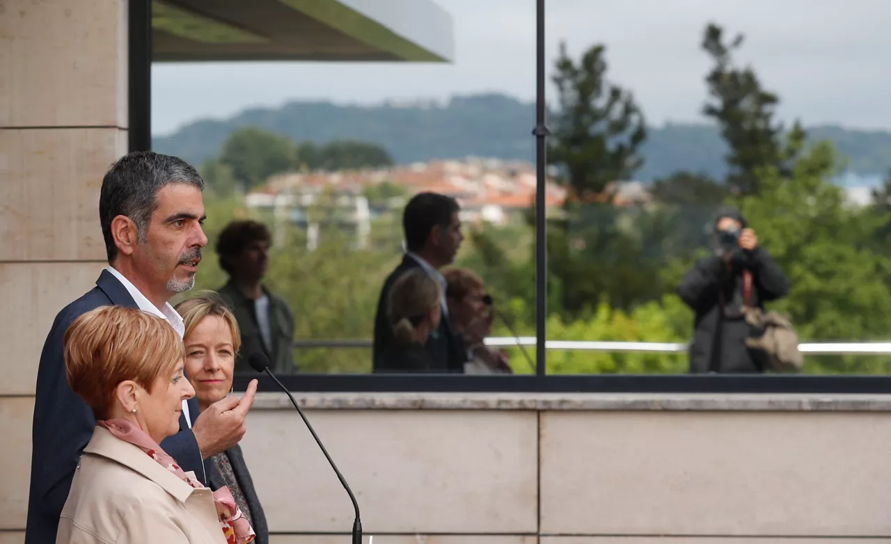 campaña electoral hauteskunde kanpaina pnv eaj donostia san sebastian efe