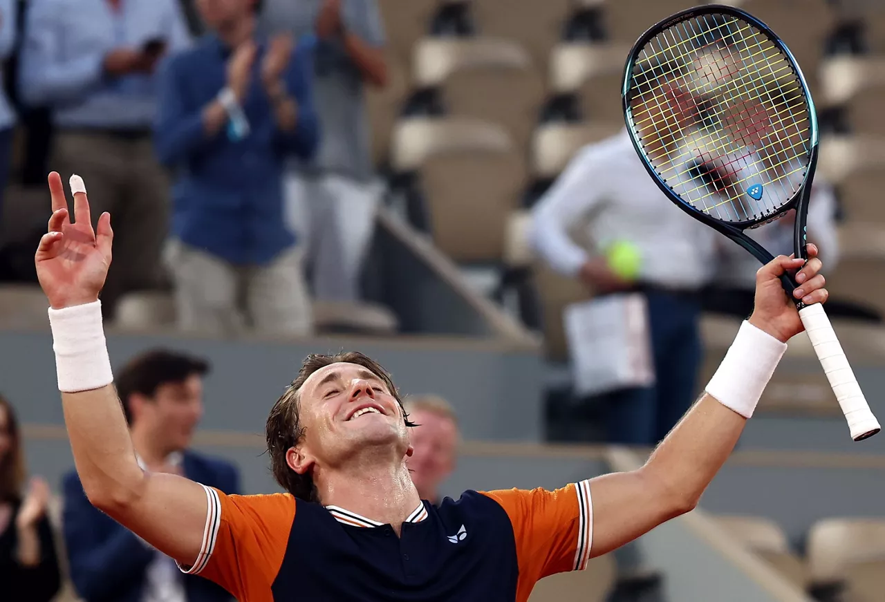 Casper Ruud tenis roland garros 2023