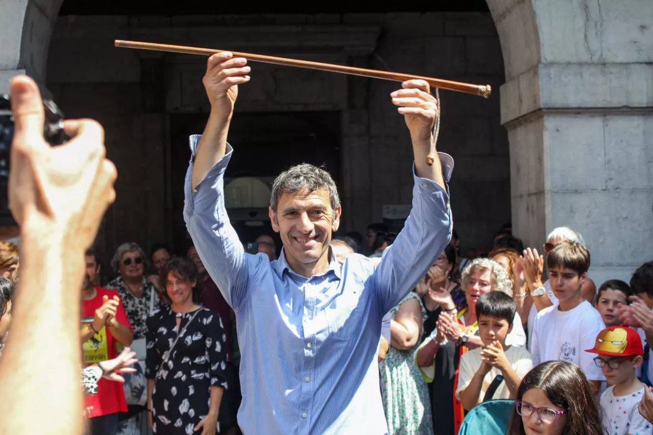 Andu Martinez de Rituerto Tolosako alkatea (EH Bildu). Argazkia: EITB Media