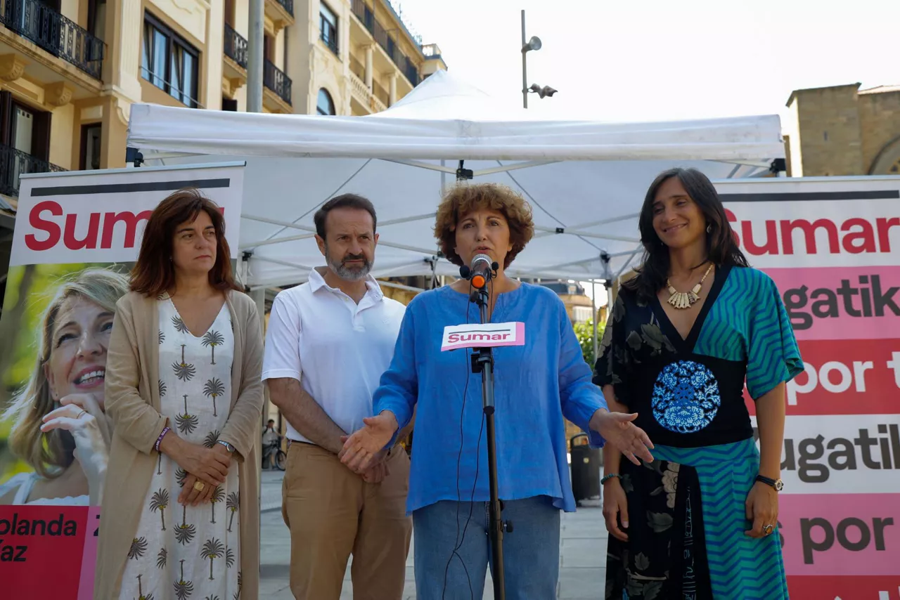 sumar pilar garrido donostia san sebastian efe