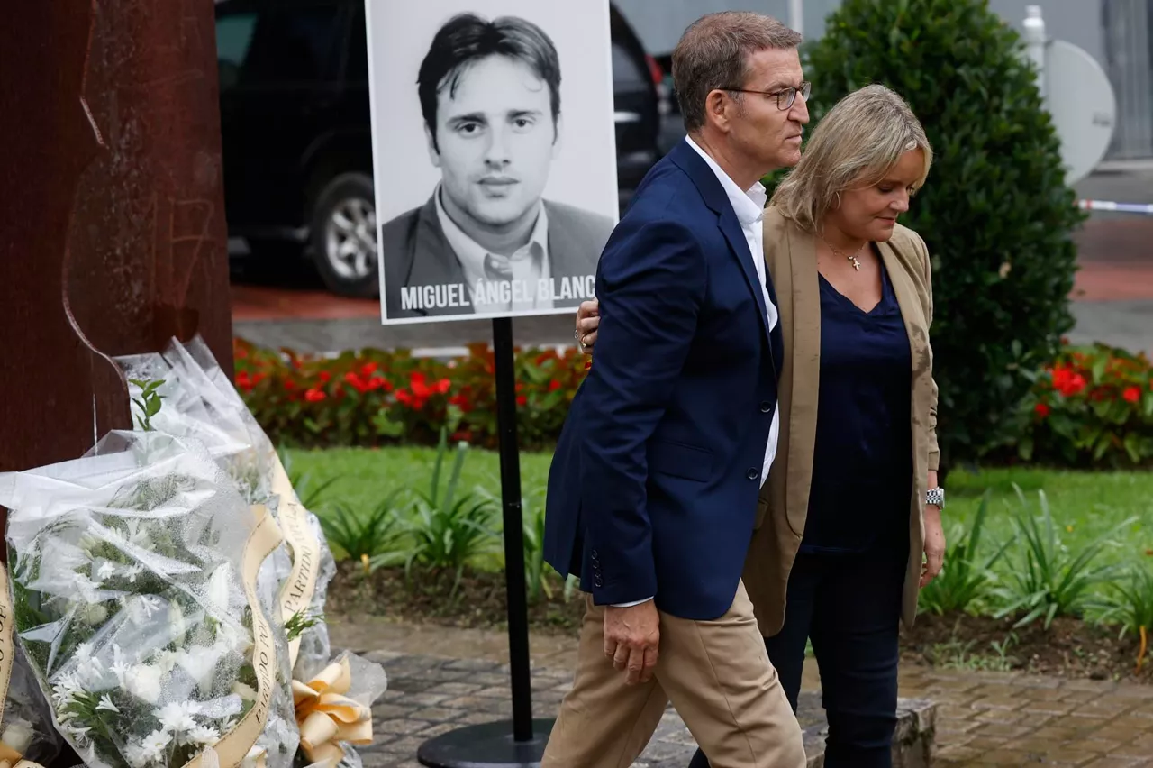 alberto nuñez feijoo ermua mari mar blanco efe