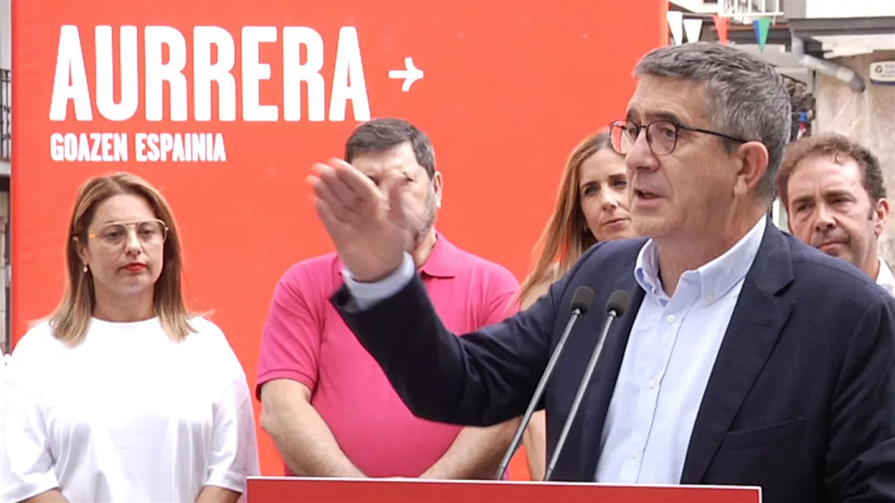 Patxi Lopez PSEren Kongresurako hautagaia Ermuako ekitaldian