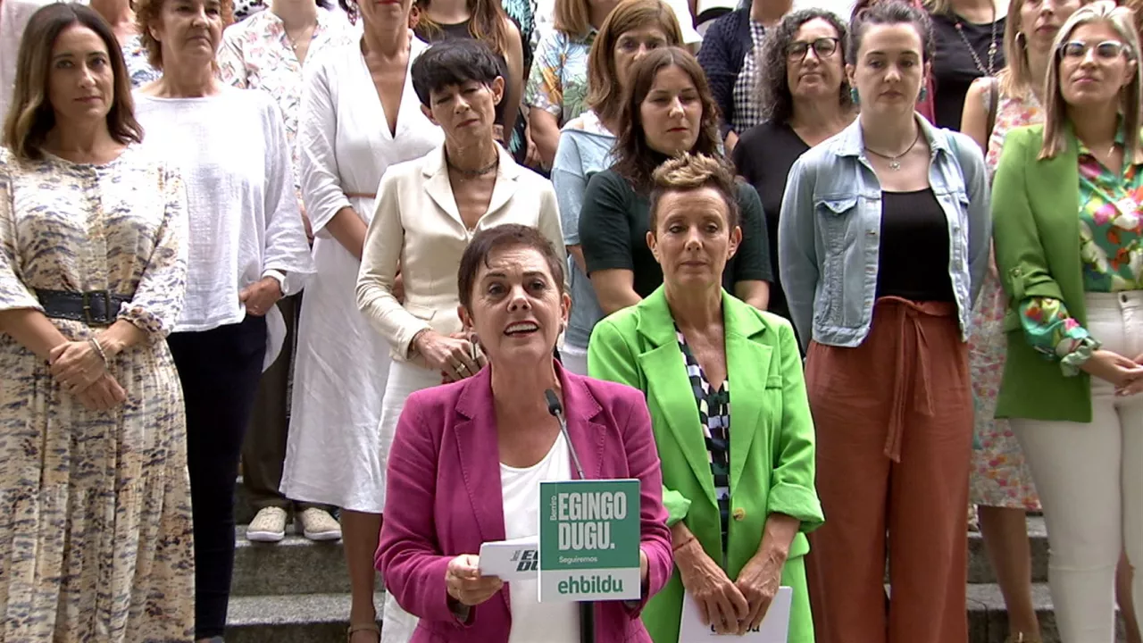 Mertxe Aizpurua (EH Bildu), Donostiako ekitaldian