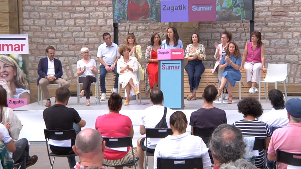 Ione Belarra ministroa izan da gaur Sumarren ekitaldian