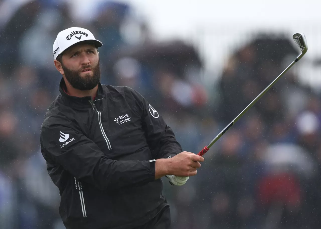 Jon Rahm, igandean, Britainia Handiko Irekian. Argazkia: EFE.