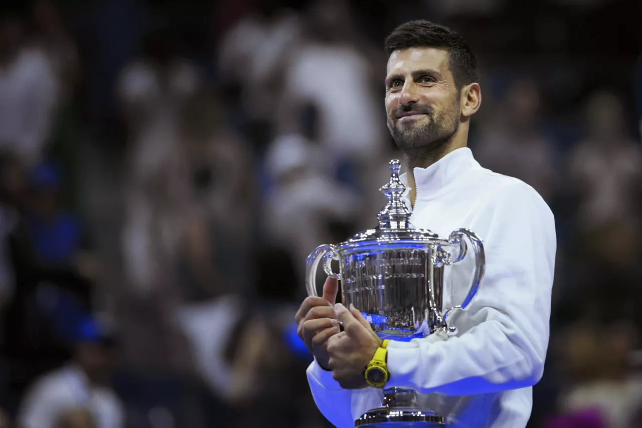 Novak Djokovic, campeón del US Open 2023. EFE