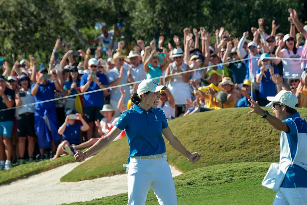 Carlota Ciganda, azken partida irabazita. EFE