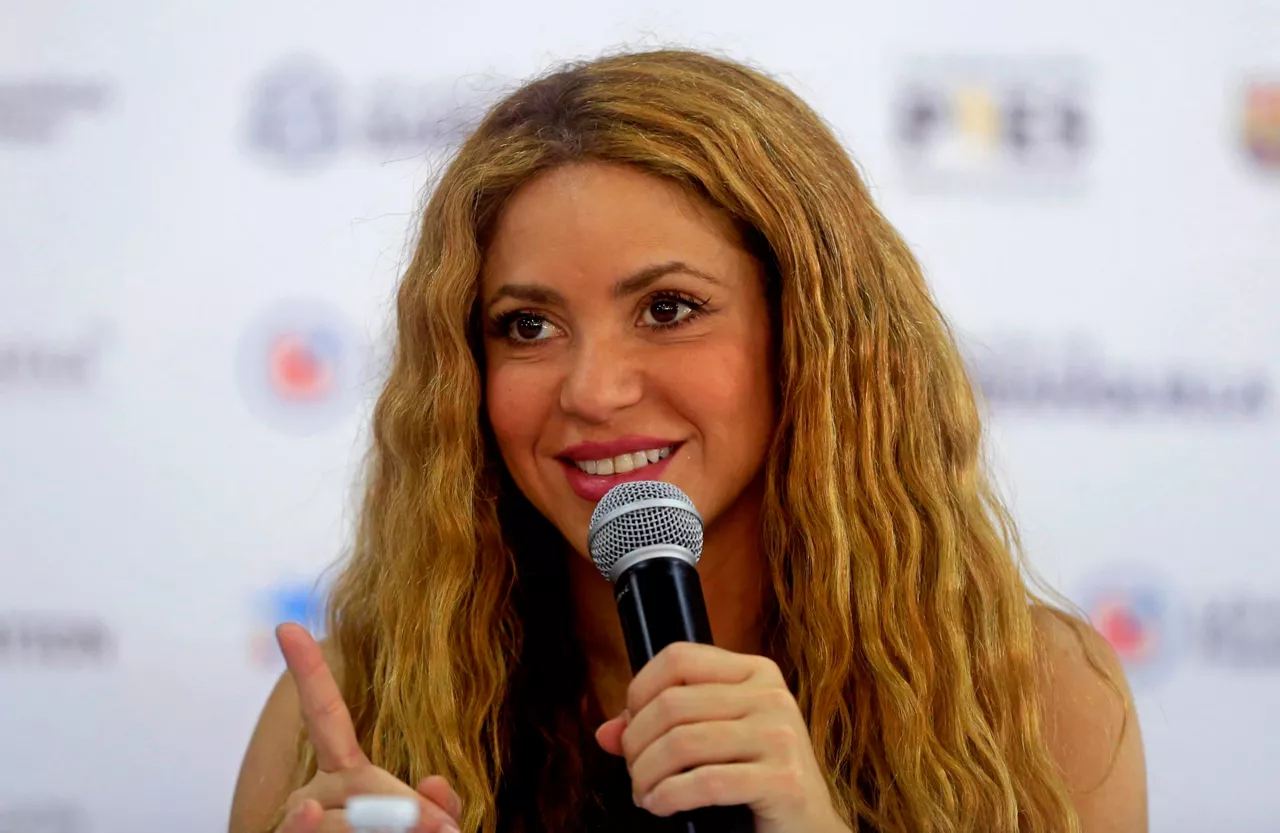 La cantante colombiana Shakira. Foto: EFE