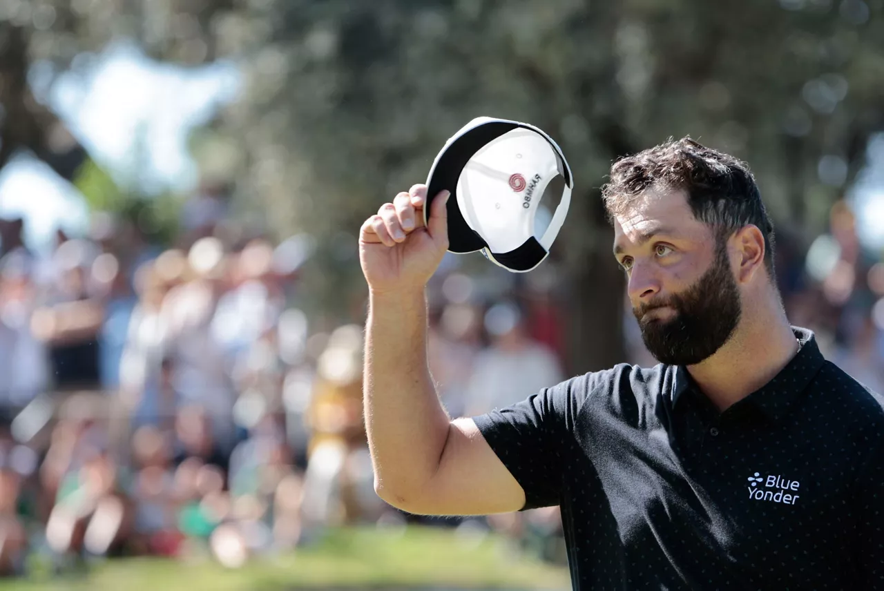 Jon Rahm, txapelketako lehen jardunaldian. Argazkia: EFE