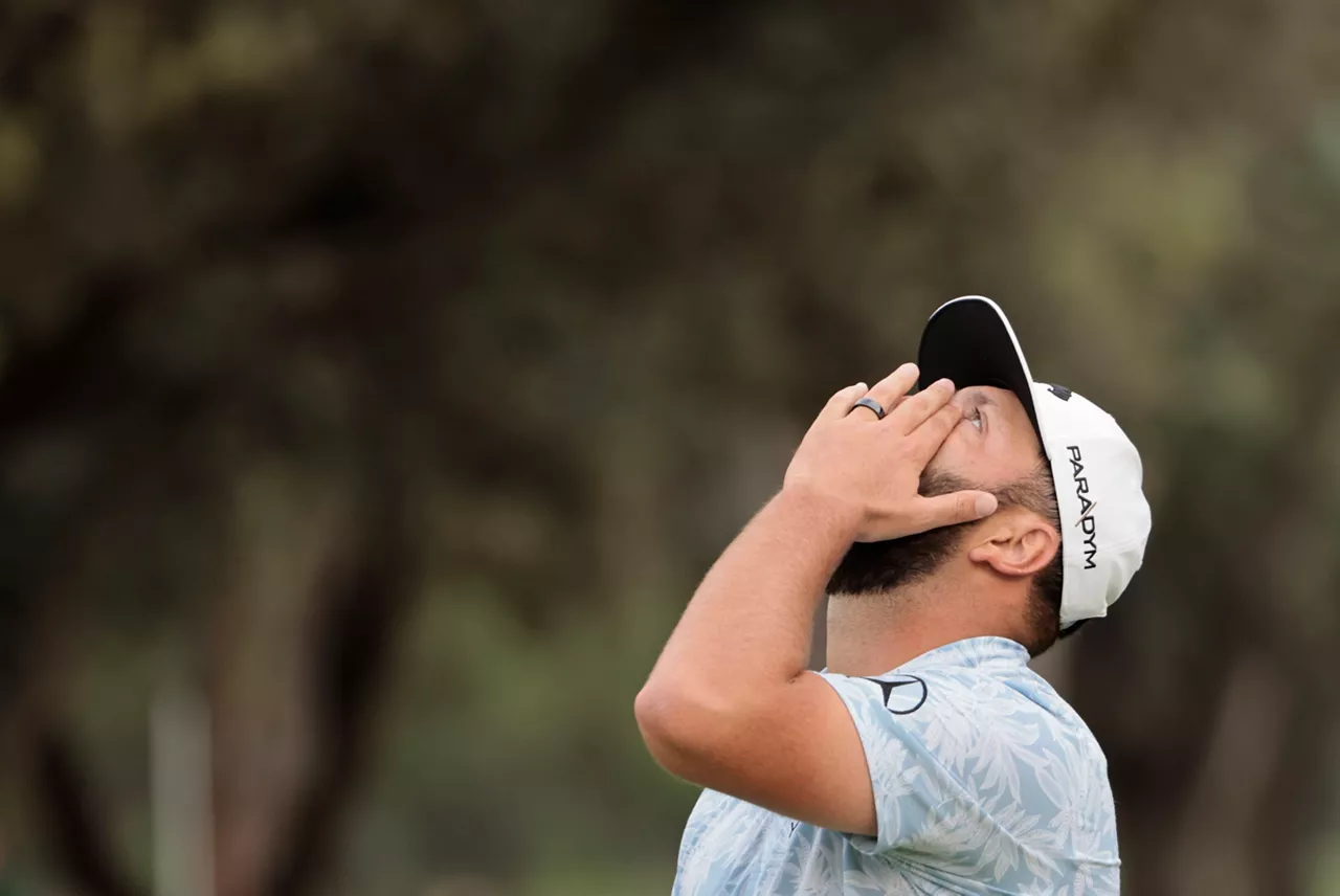 Jon Rahm kolpe baten emaitzarekin nahigabetuta. Argazkia: EFE