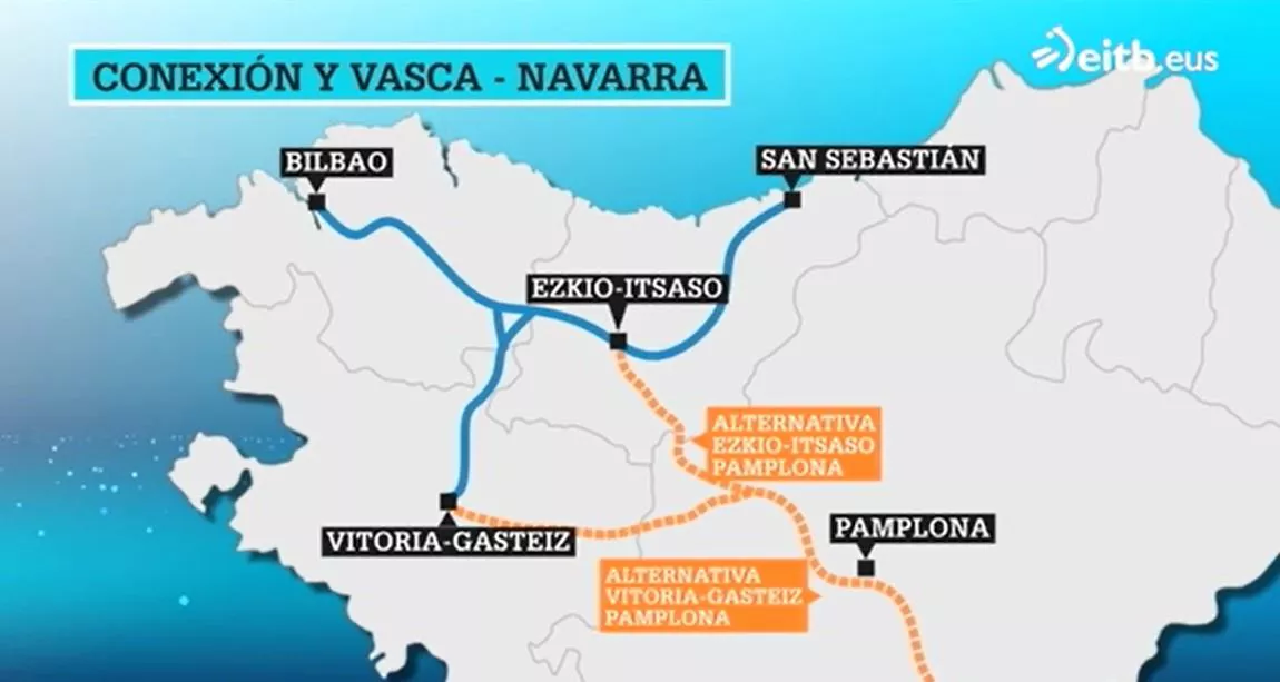 Mapa del TAV