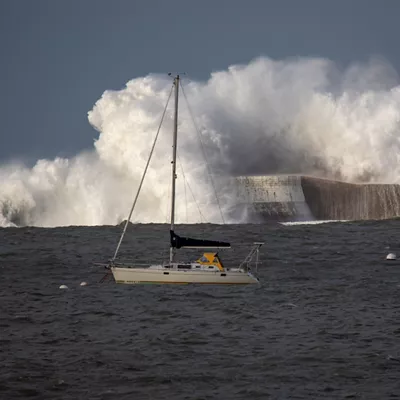 TEMPÊTE CIARAN temporal denboralea olas olatuak saint-jean-de-luz san juan de luz doniane lohizune iturria: dominique reis