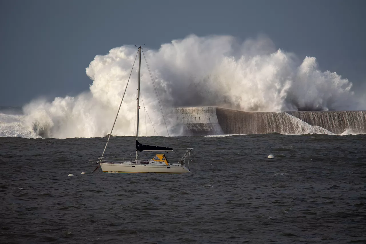 TEMPÊTE CIARAN temporal denboralea olas olatuak saint-jean-de-luz san juan de luz doniane lohizune iturria: dominique reis