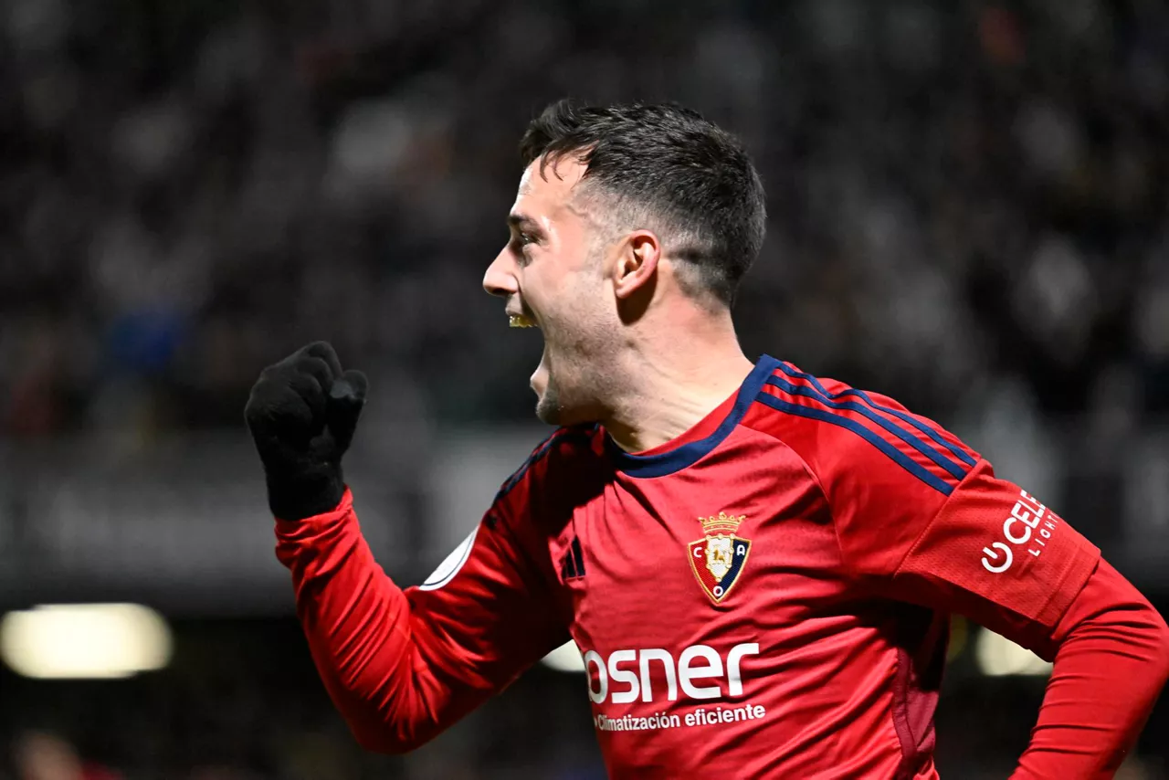 JOSE ARNAIZ OSASUNA CASTELLO ERREGE KOPA EFE