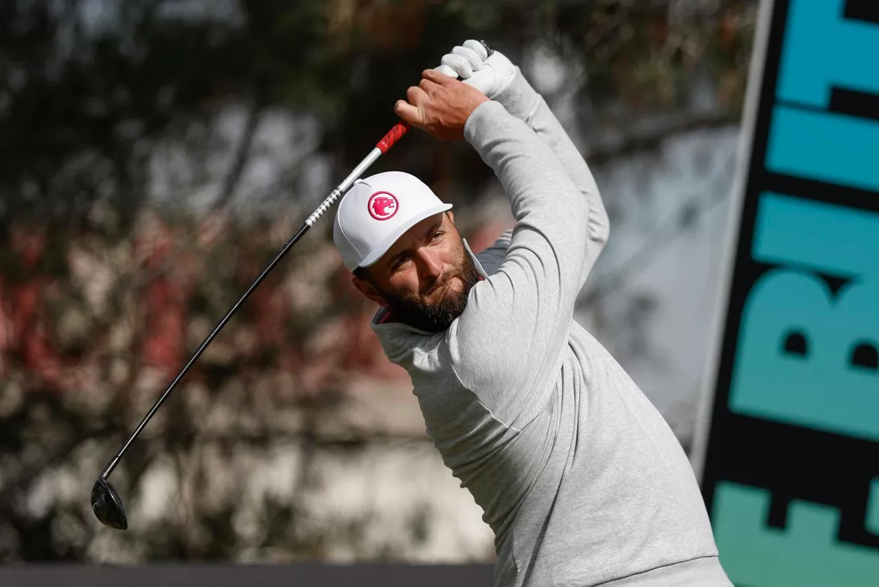 Jon Rahm, durante el torneo LIV Las Vegas