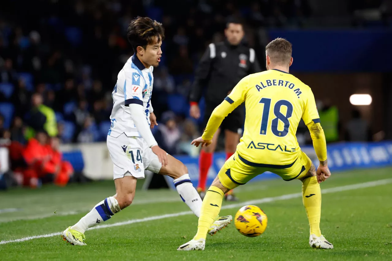 TAKE KUBO ALBERTO MORENO REAL SOCIEDAD VILLARREAL EFE