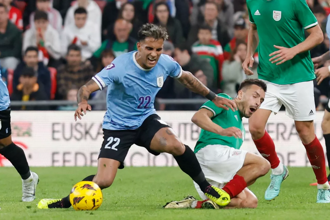 Gorosabel eta Zalazar. Euskal Selekzioa vs Uruguai