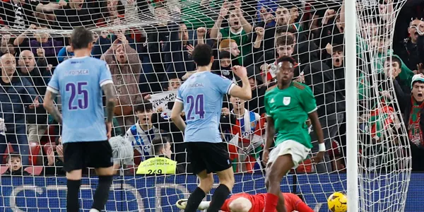 Alvaro Djaloren gola. Euskal Selekzioa vs Uruguai