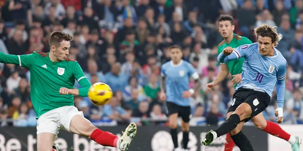 Jon Pacheco eta Cannobbio. Euskal Selekzioa vs Uruguai